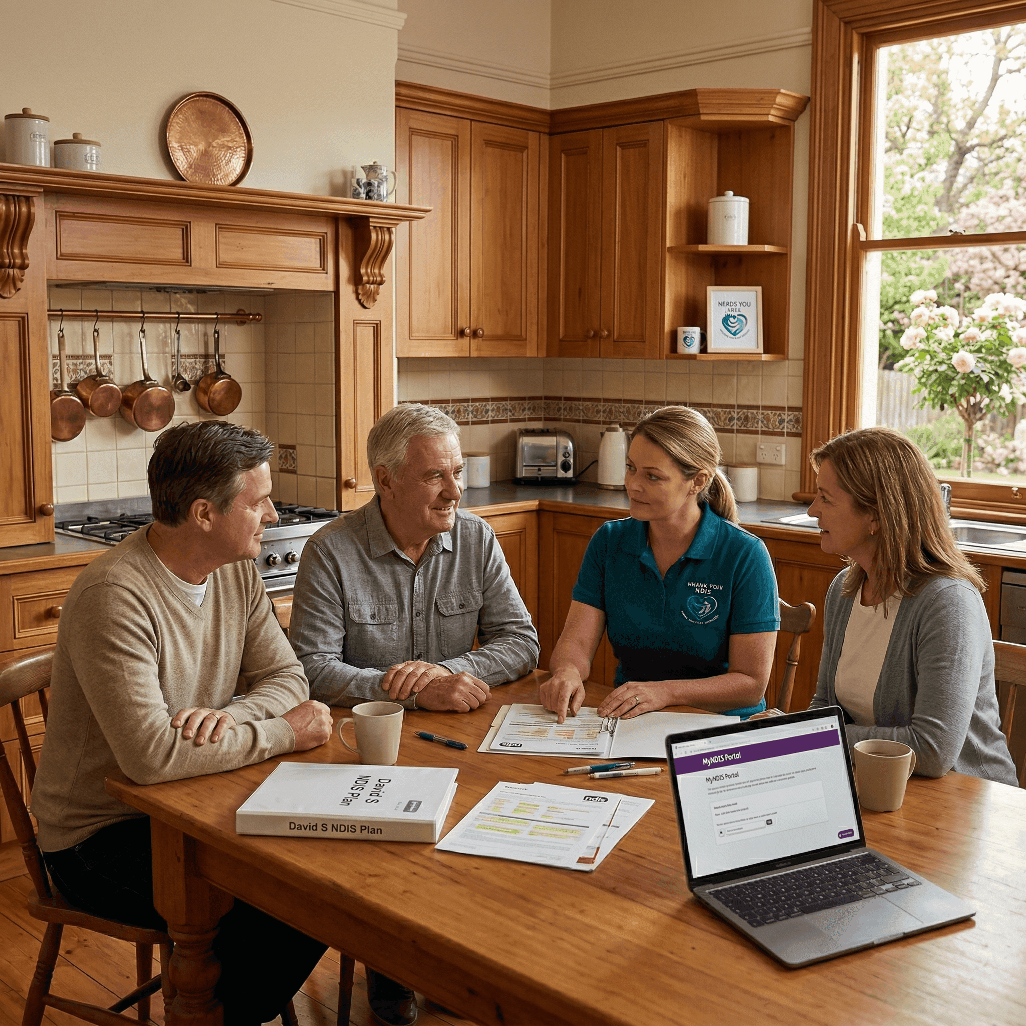 Portrait illustrating David S.